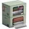 Sorbus Large Foldable & Stackable Storage Bags with Windows Set
